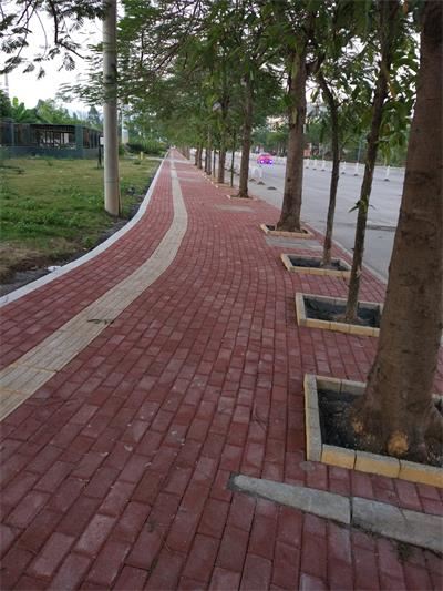 路面砖效果图 
